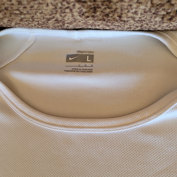 Men's Nike dri-fit long sleeve shirt size Large - Picture 2 of 2